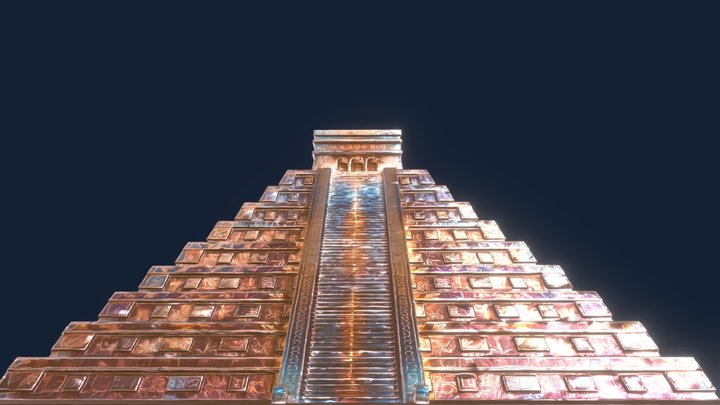 The Lost Aztec Pyramid Of Light – Modello 3D gratuito STL
