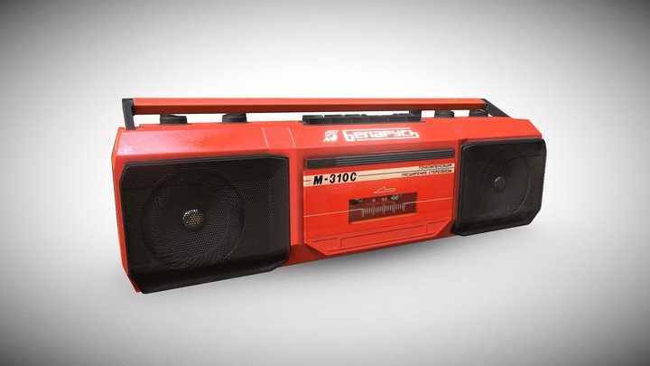 Magnitophone  Belarus – Free 3D Model STL