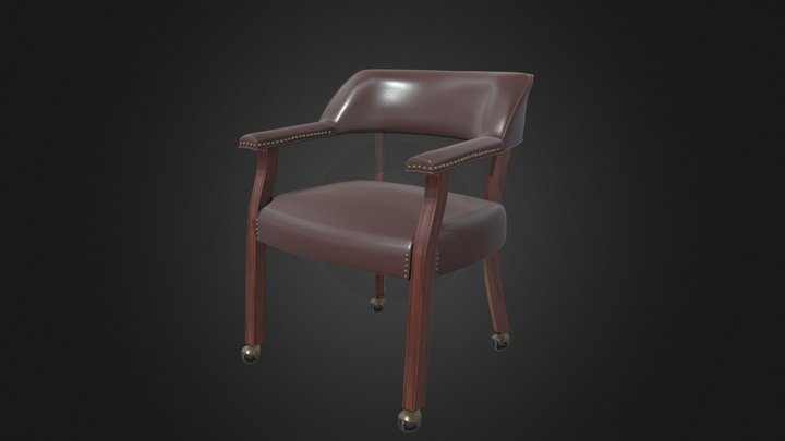leather chair 3D Model