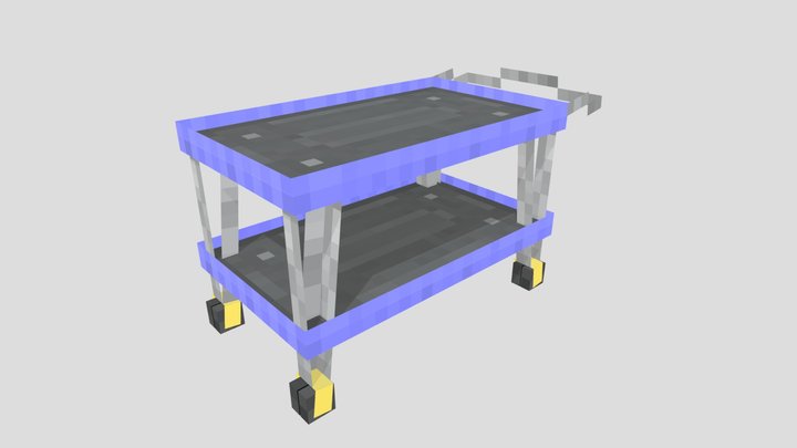 Food-Cart 3D Model