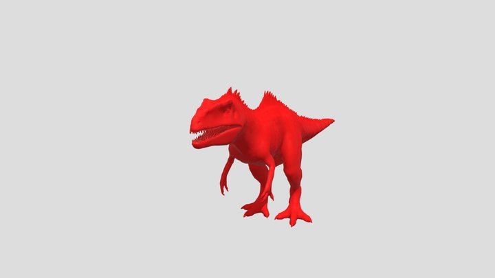 Giganotosaurus Jurassic World 3D Model