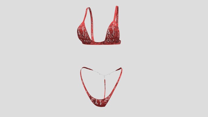 XX  Underwear 3D Model