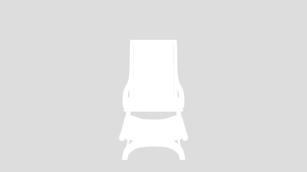 Old Colonial Chair And Otoman Seat