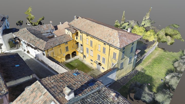 Palazzo Cominelli - Cisano di S. Felice 3D Model
