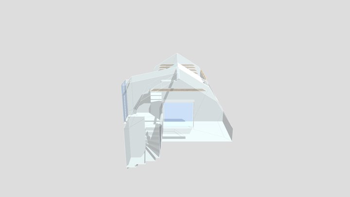 övervåning 1 3D Model