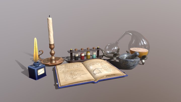 Haycraft Six Game Props 3D Model