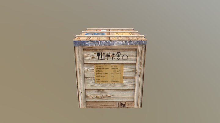 ASCO Crate Surprise001 3D Model