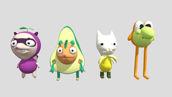 Fruit Suit Critters