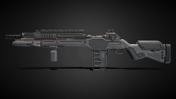 Apex Legends G7 Scout Marksman – Modelo 3D gratuito STL