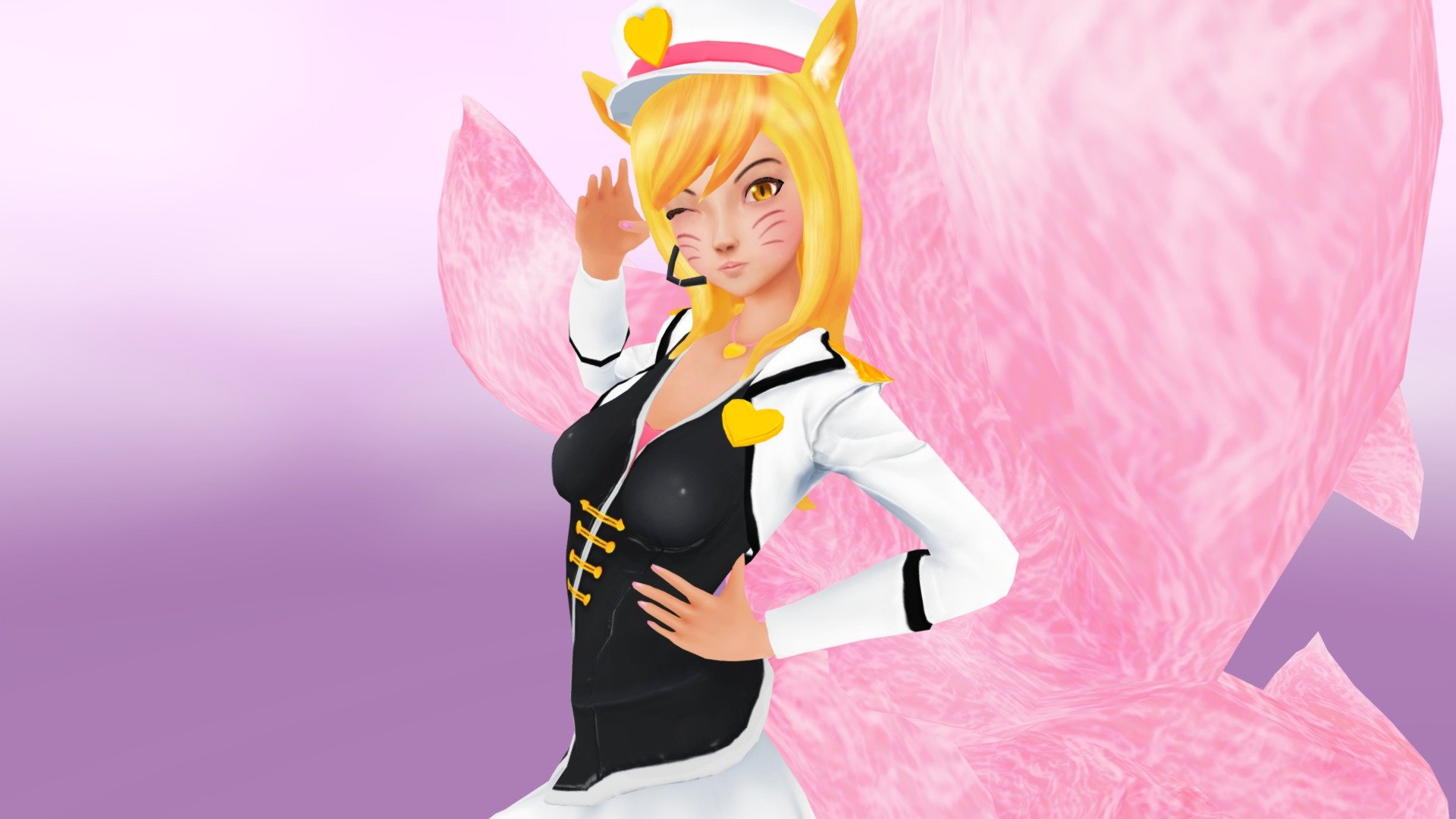 Popstar Ahri 3d Model By Poribo D0ca997 Sketchfab 