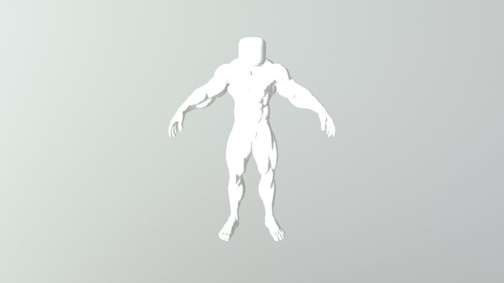 Buff Roblox charterer 3D Model