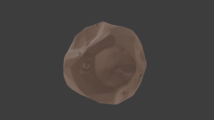 Asteroid Iteration 2 3D Model