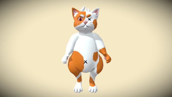 Meowfia Boss 3D Model