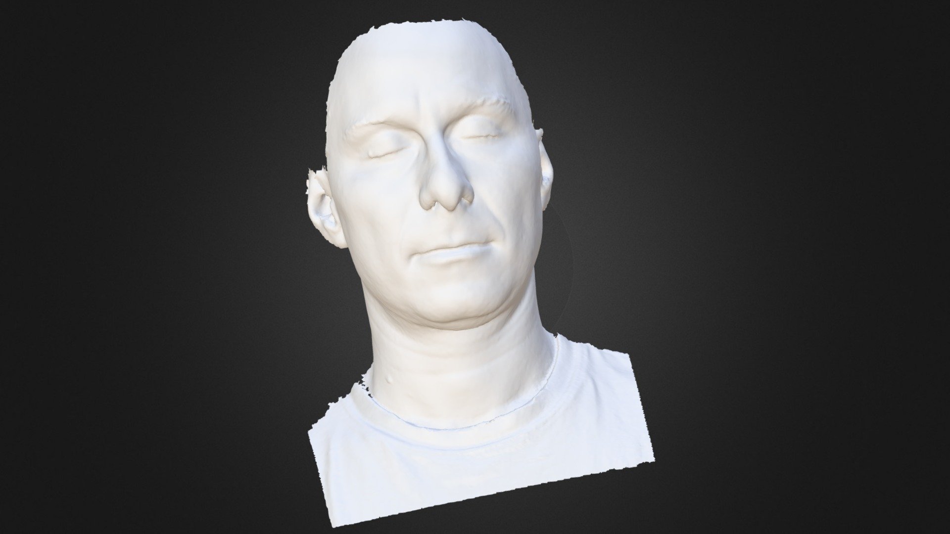 3D Scanned Face