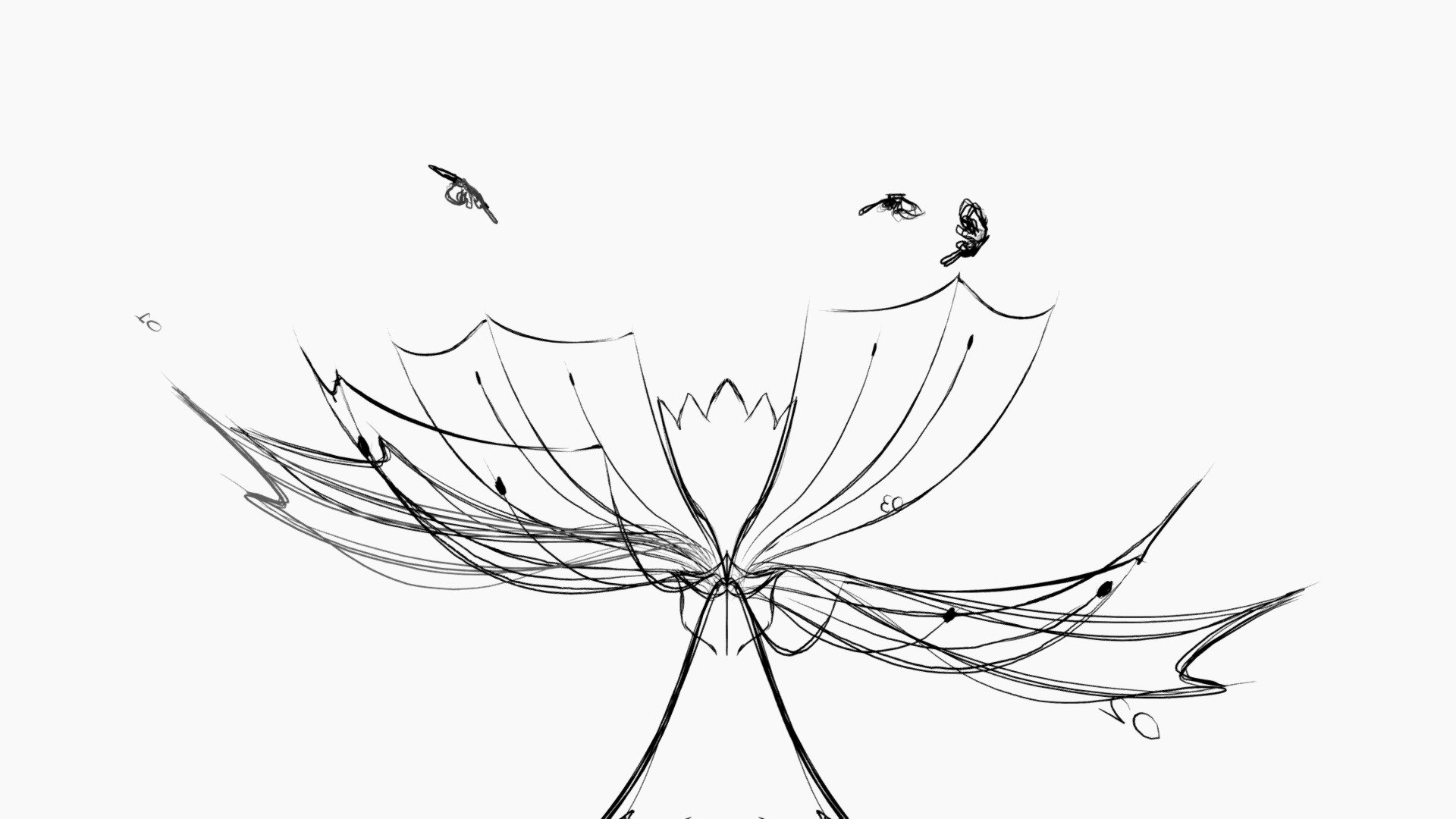 P4-B Flower and butterfly