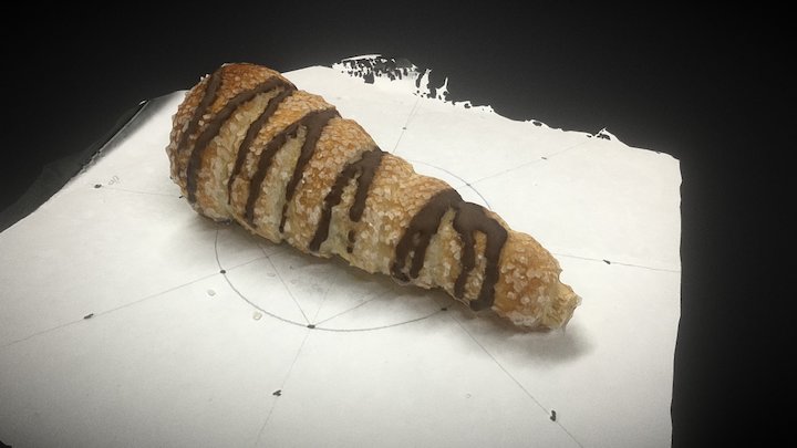 Black Forest Horn (Scan) 3D Model