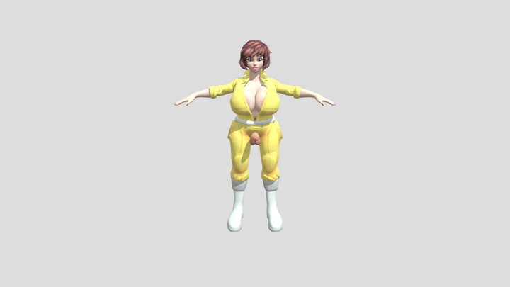 LaZzA_April_AkkoArcade_Remake 3D Model