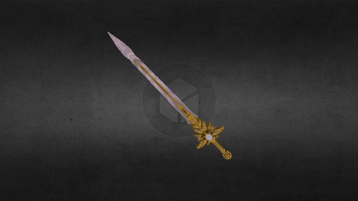 3DModel + Battle Knight Sword  MythicCraft Minecraft Marketplace