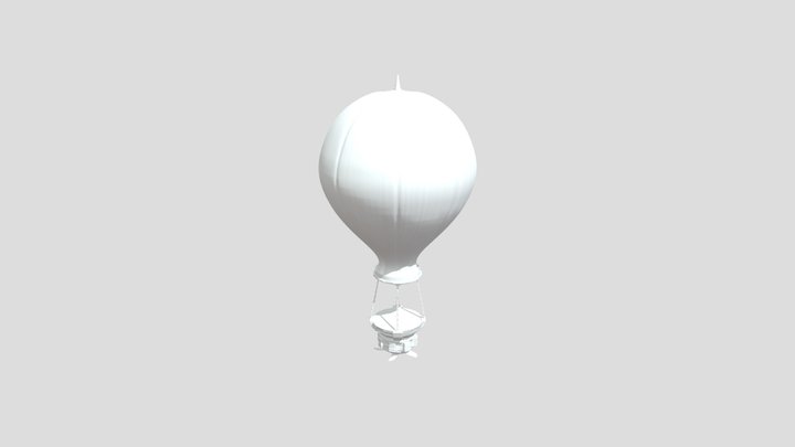Airship Model 3D Model