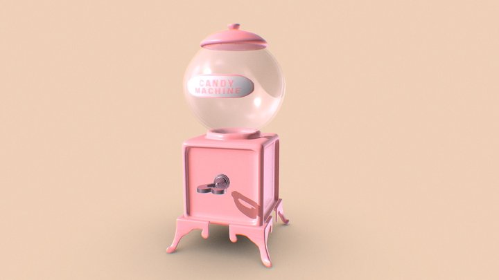 Maquina Expendedora de dulces 3D Model