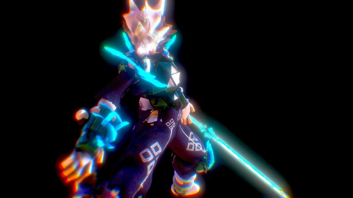 Limited Edition Ether Knight: 3D Model