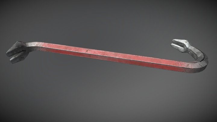 Crowbar 3D Model