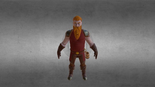 Dwarf 3D Model