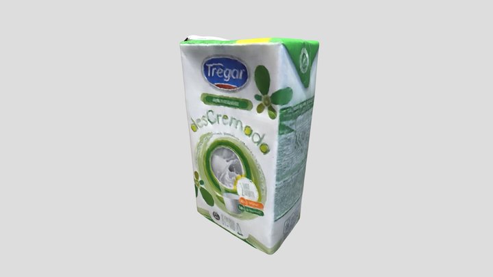 Milk Carton | 3D Scan 3D Model