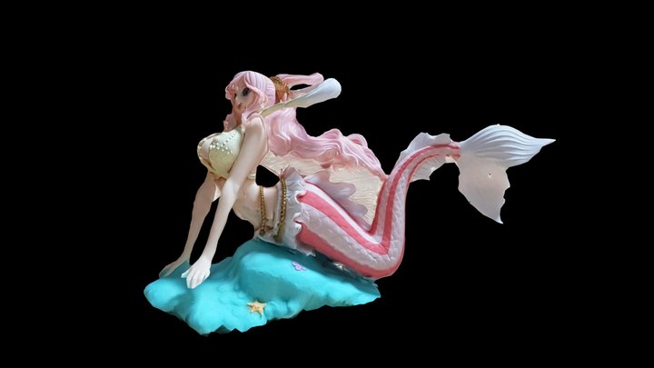 One piece Shirahoshi figure 3D Modeling 3D Model