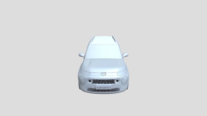 compact SUV car model 3D Model