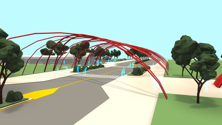 Arch_ Studio 04 Park R3_1 3D Model