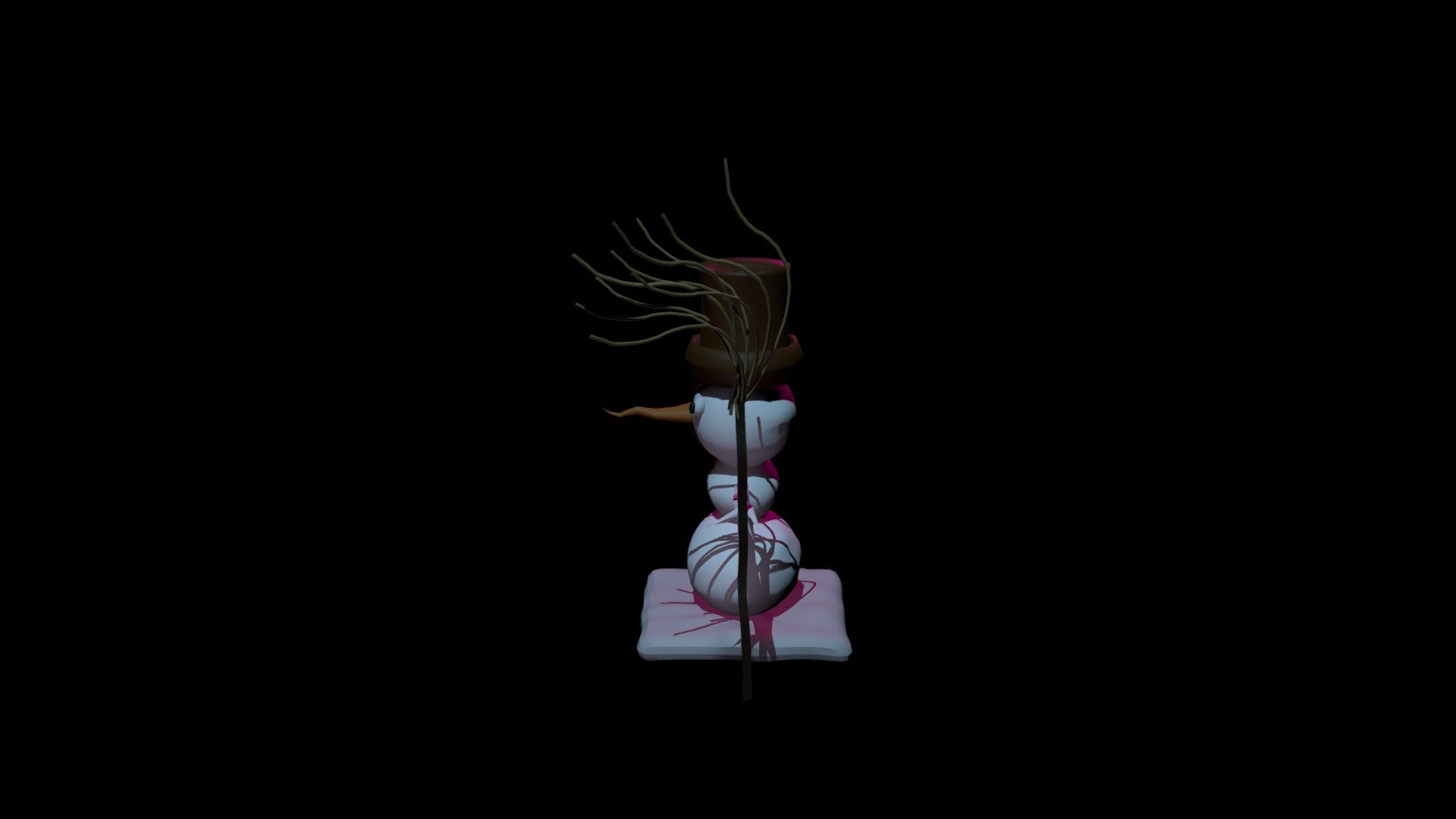 my first snowman :) - 3D model by shazana (@shazana0406) [d0d5fc1 ...
