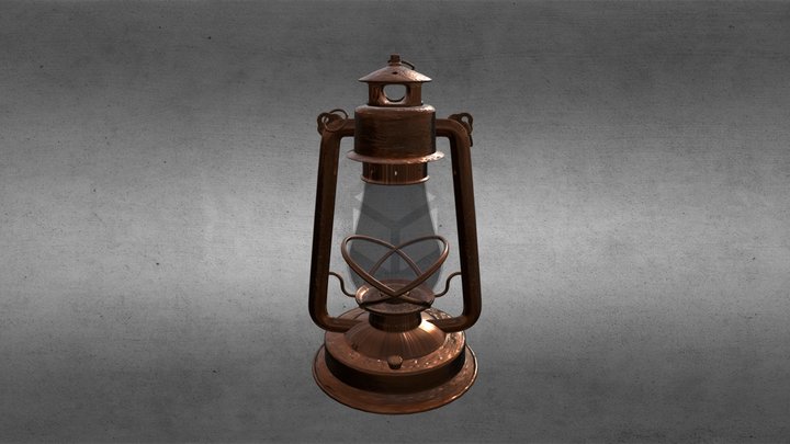 OIL LAMP 3D Model