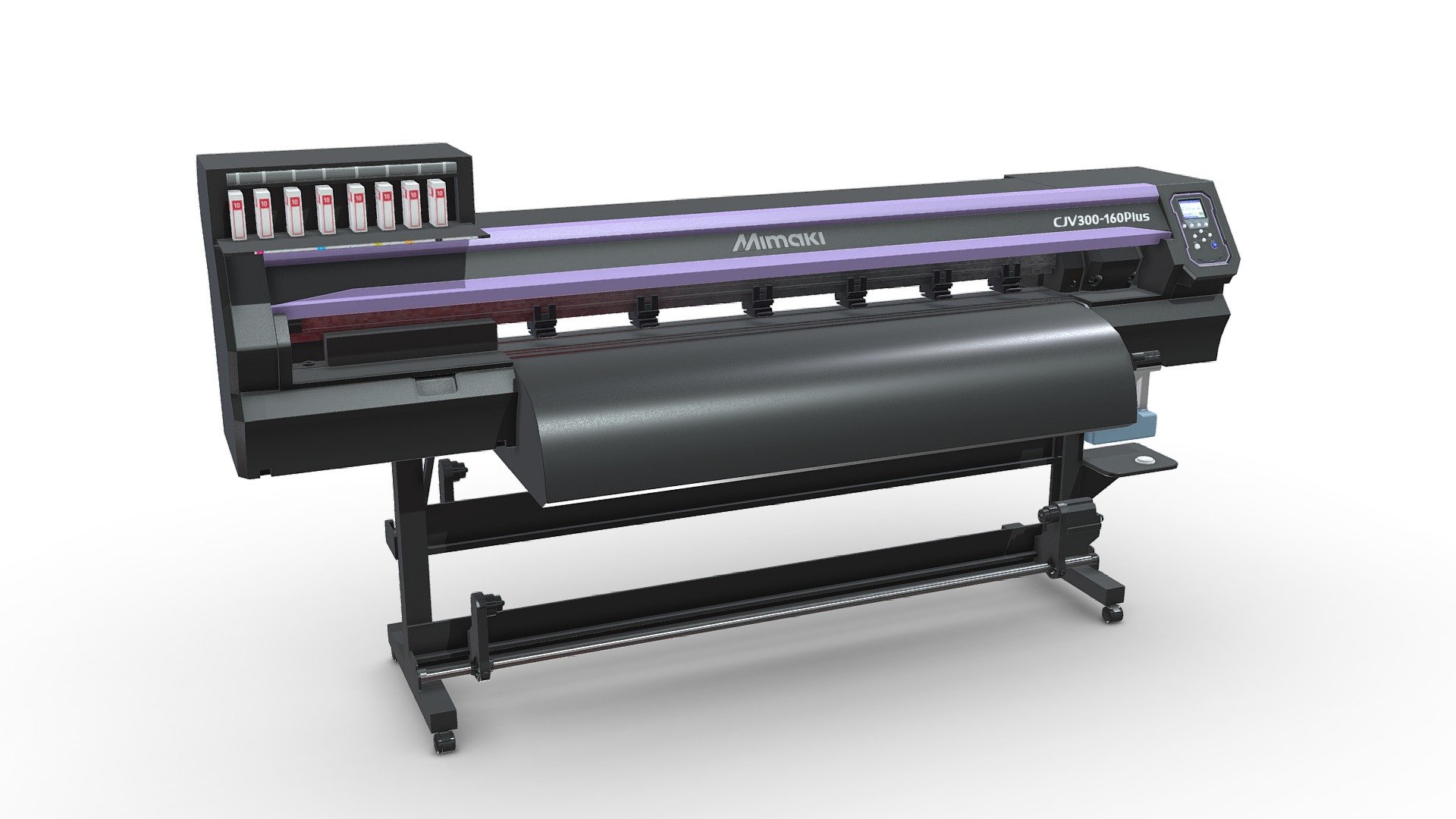 CJV300_160plus Flex Machine - 3D model by Incredimate Studio ...