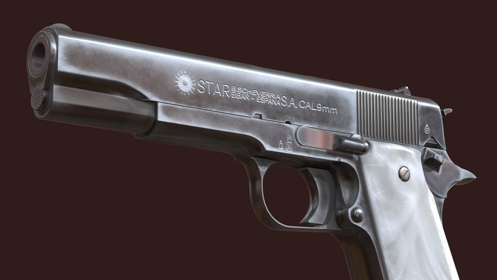 Star Model B (Pearl) | “Pulp Fiction” collection 3D Model