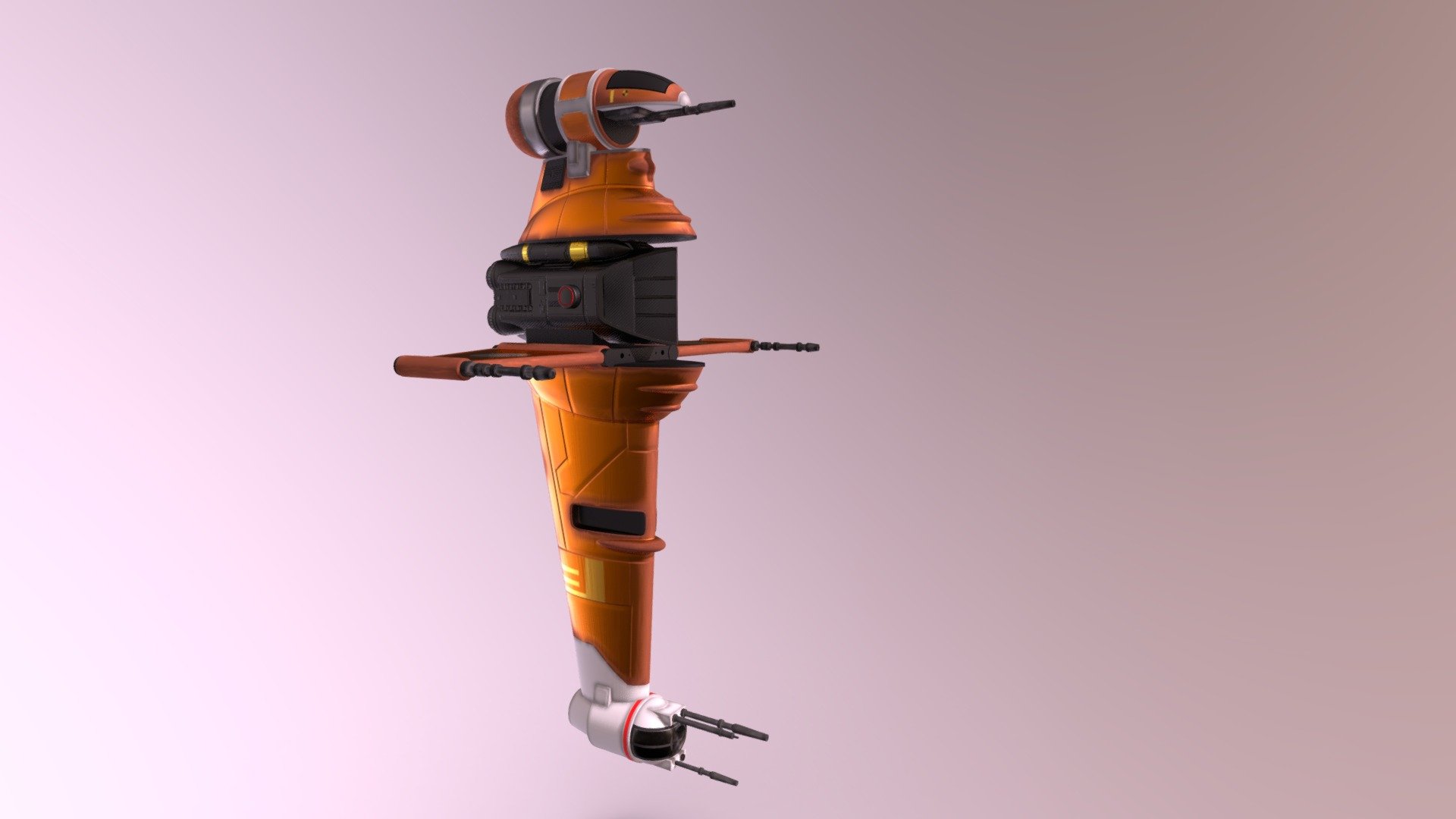 B-WING REBELS STAR WARS - 3D Model By ROALDIMAGEN [d0d836e] - Sketchfab