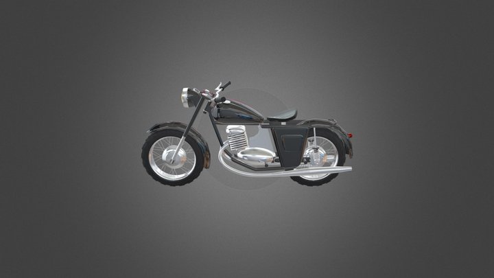 moto 3D Model