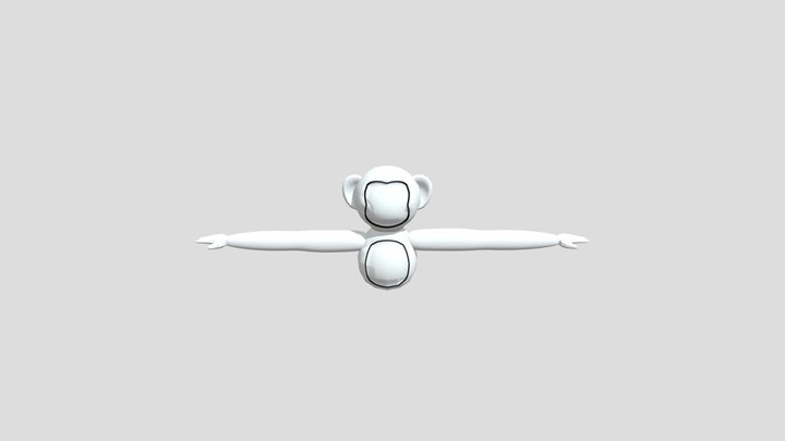 Monke model 3D Model