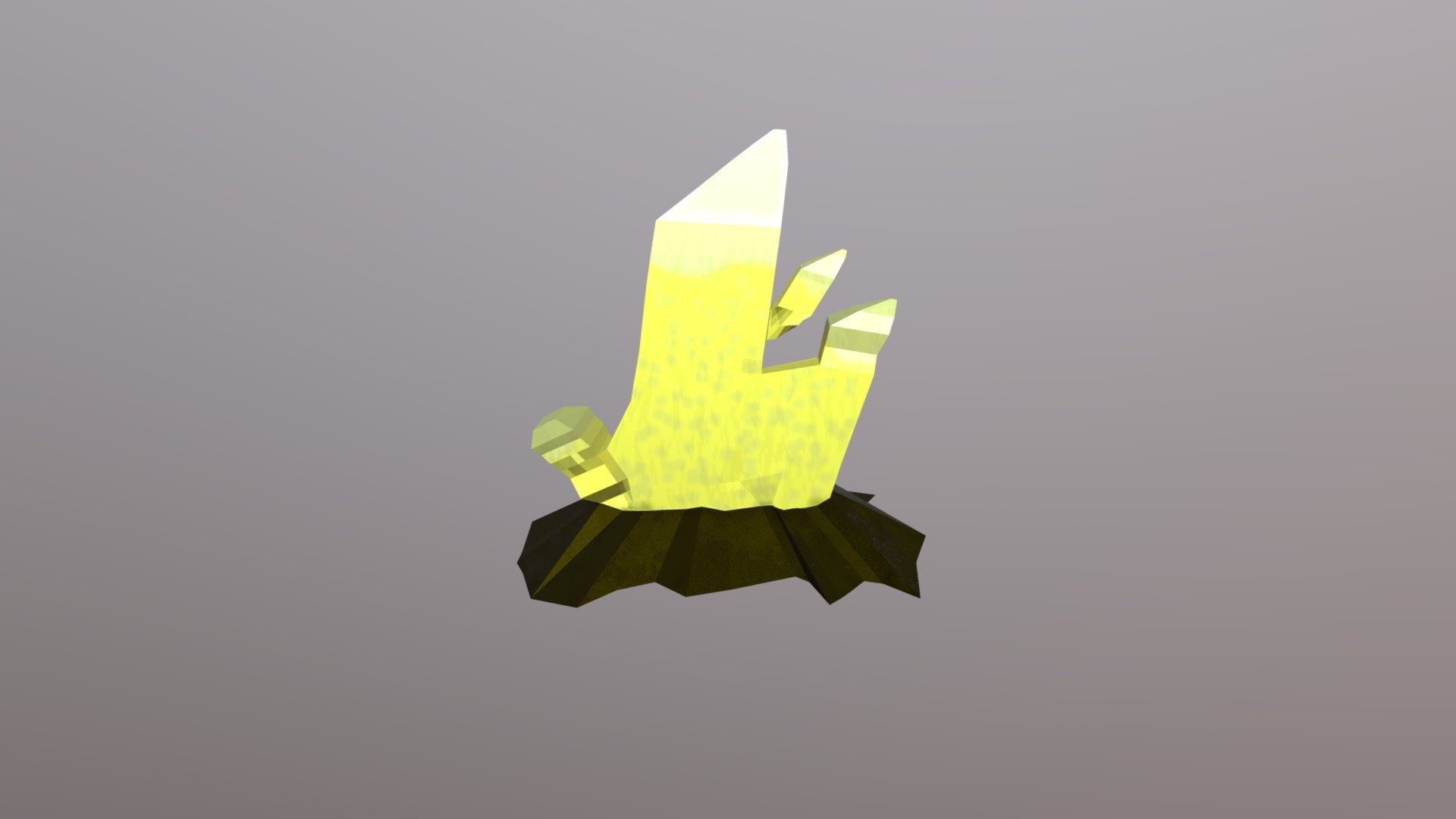 Quartz Crystal Yellow