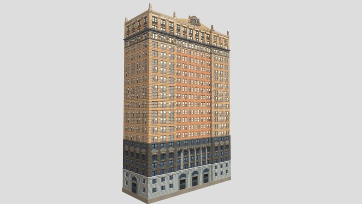 Whitehall Building 3D Model