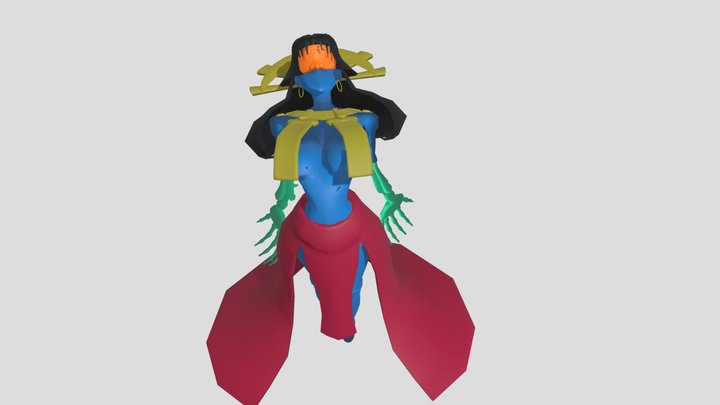 Boss animation of Raven 3D Model