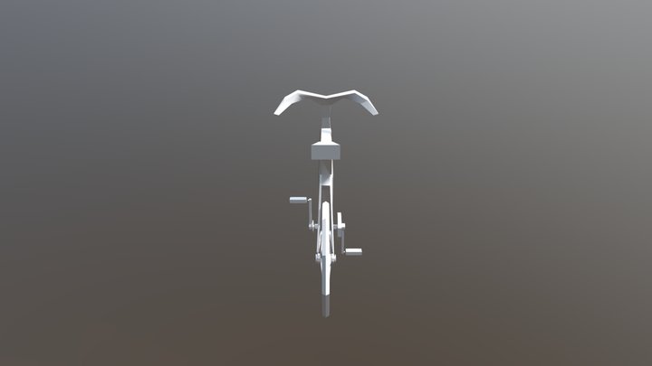 Bicicleta Low Poly (Bicycle) 3D Model