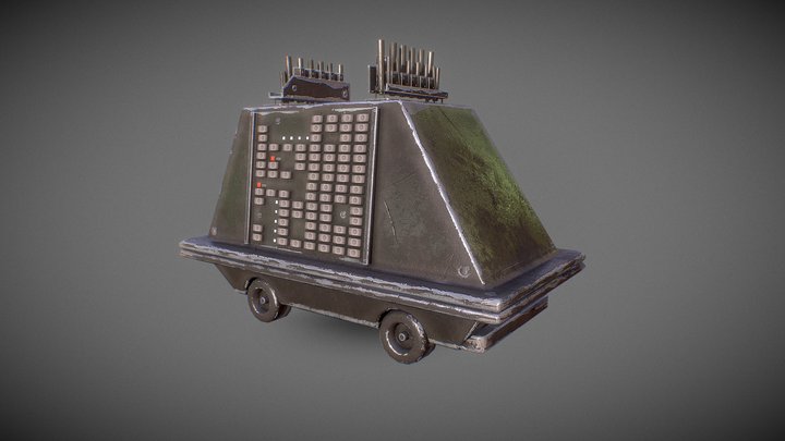 Mouse Droid 3D Model