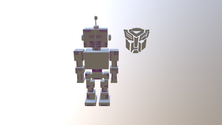 Transformer Og Robot 3D Model