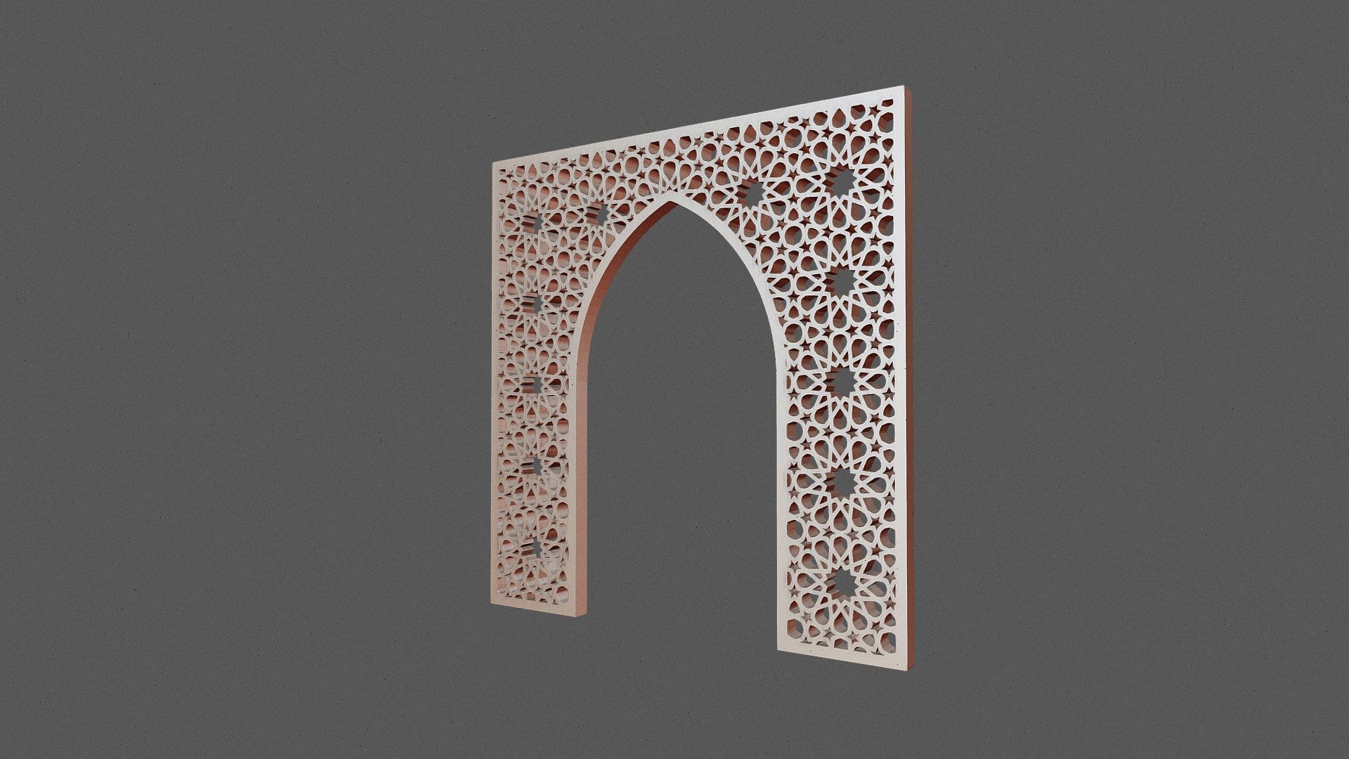 Arabic Traditional Doors Timeless Beauty" Buy Royalty Free 3D model by medbunz [d0dcbde