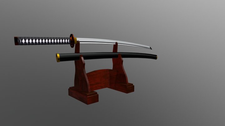 Katana 3D Model
