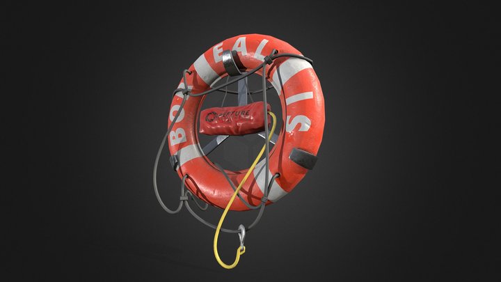 Lifebuoy from Borealis 3D Model