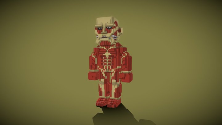 Giant titan 3D Model