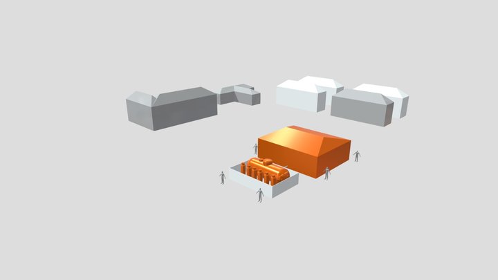 🏗️ 1. Above-Ground LPG Tank Installation 3D Model