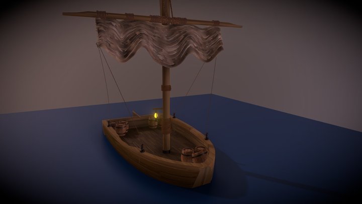 Fluppi_Diorama_Dhow 3D Model